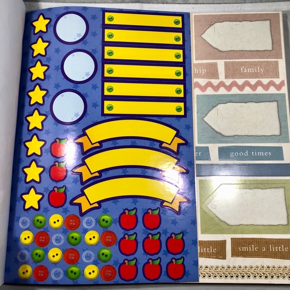 SCRAPBOOKING SIMPLE 1-2-3: Deluxe Scrapbooking Kit  12” x 12” pages. - Picture 13 of 17